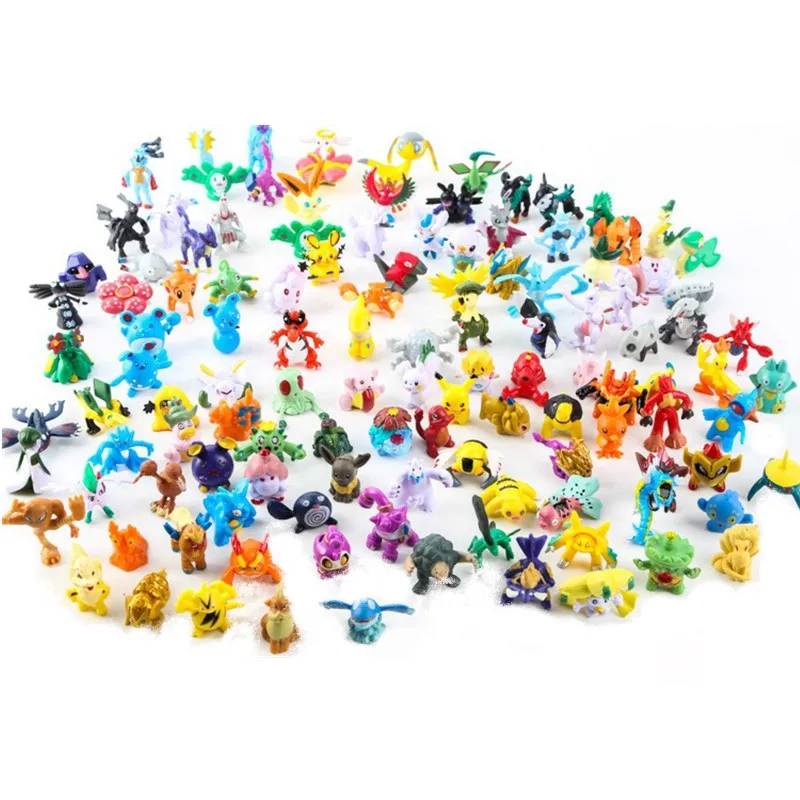 Kids Toys Doll - 2-3cm pokemon anime figura pikachu bonito