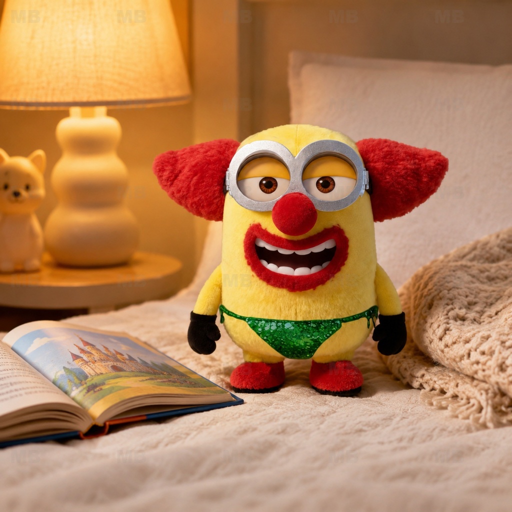 Soft Plush Doll - Boneco de Pelúcia Engraçado do Filme