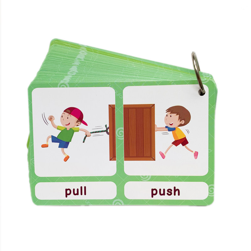 100 Cartões de Vocabulário em  - Kids Toys Learning avaliação e preço