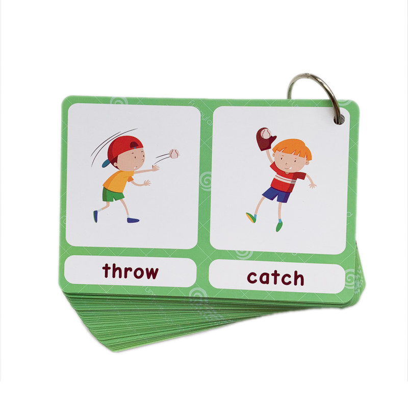 100 Cartões de Vocabulário em  - Kids Toys Learning avaliação e preço