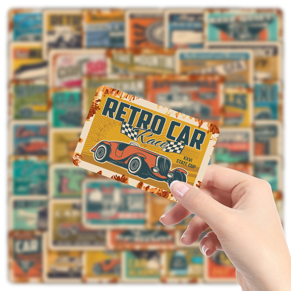 10/30/50 pçs anúncios retro ca - Kids Toys Vintage avaliação e preço