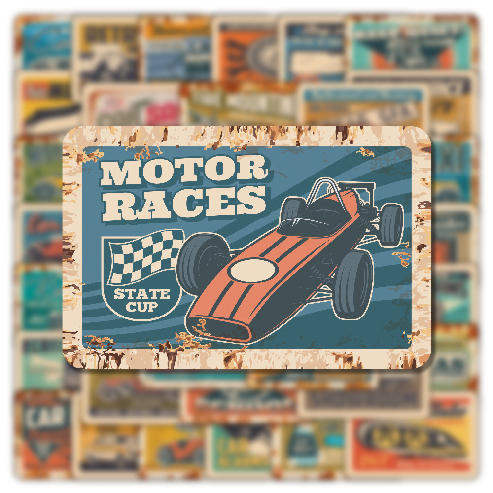 10/30/50 pçs anúncios retro ca - Kids Toys Vintage avaliação e preço