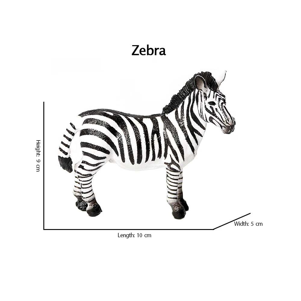 Figura de Zebra, Miniatura de  - Kids Toys Under 200 avaliação e preço