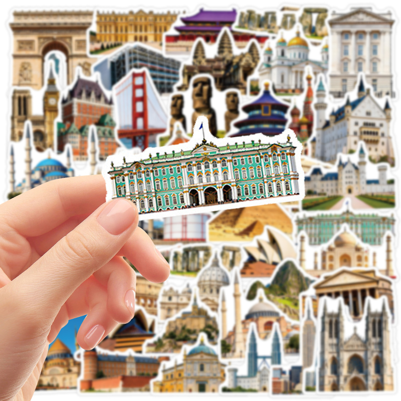 50 Adesivos de Viagem de Ponto - Kids Toys Vintage avaliação e preço