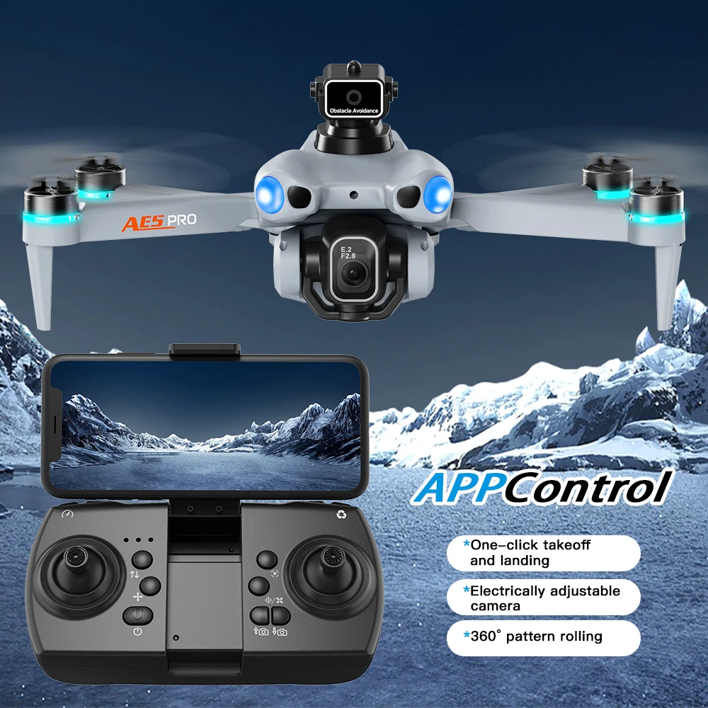 Drone AE5 Pro 8K HD com Tela d - Kids Toys Helicopter avaliação e preço
