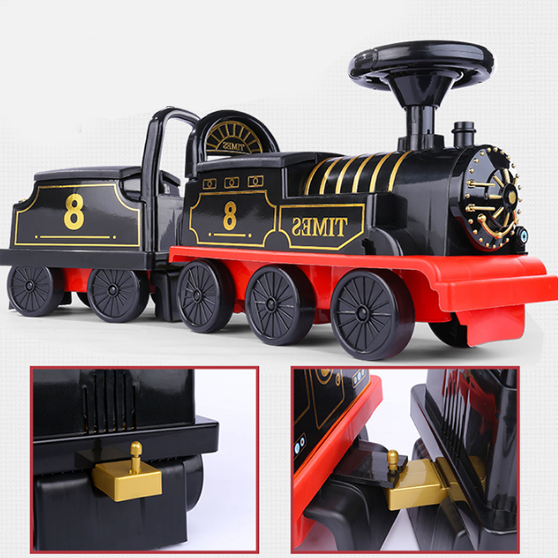 Trem elétrico infantil portáti - Kids Toys Electric avaliação e preço
