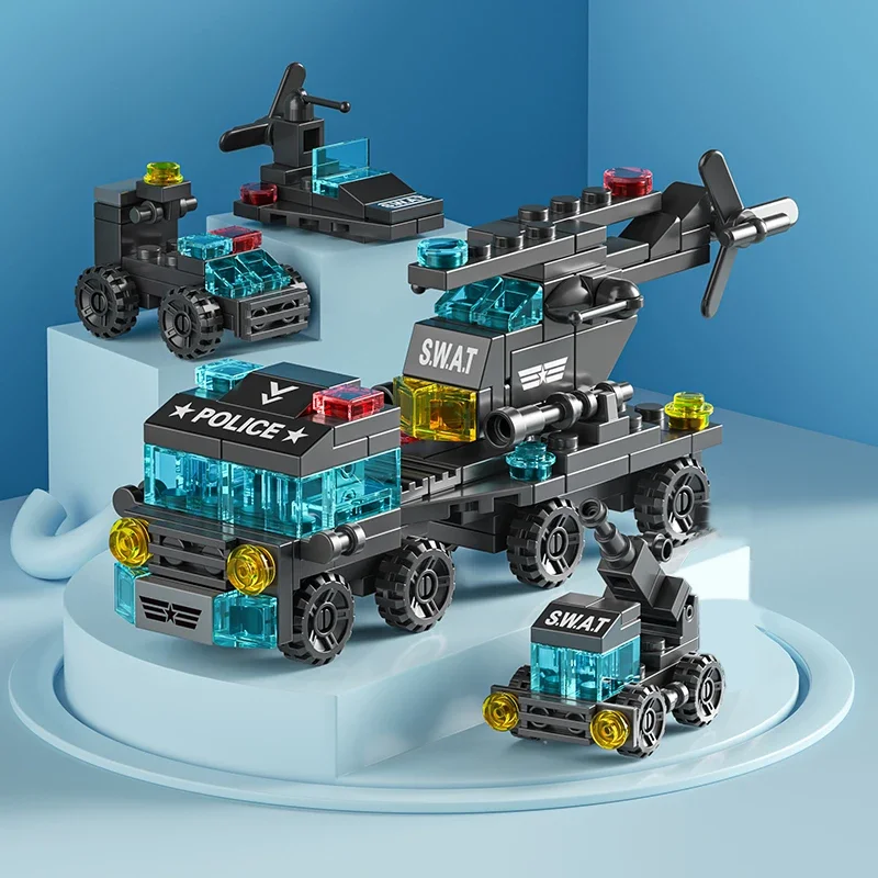 Blocos de construção de carros - Kids Toys Helicopter avaliação e preço